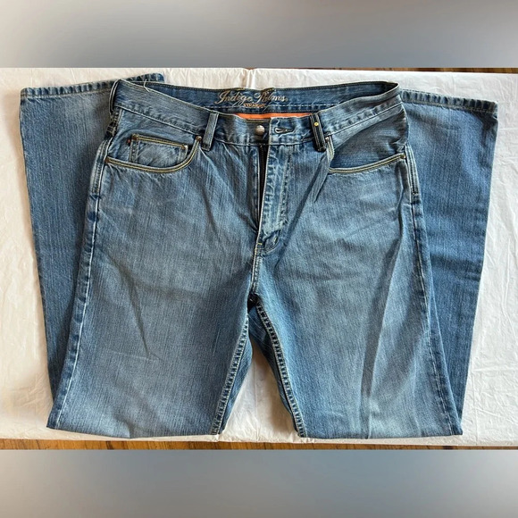 Indigo Palms Other - Vintage Indigo Palms Straight Leg Denim Jeans Size 35x32
